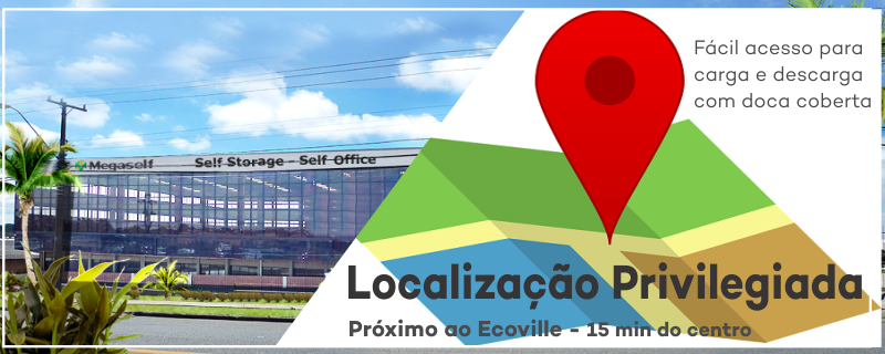 Localização privilegiada. Fácil acesso com doca coberta